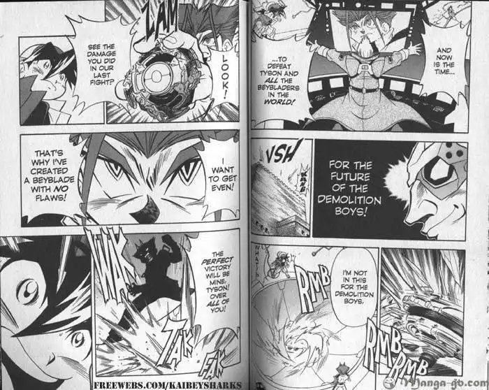 Bakuden Shoot Beyblade Chapter 6.1 34